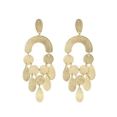 Marcia Moran Women's Gold Mini Christi Earrings