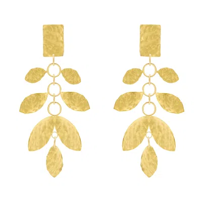 Marcia Moran Women's Gold Muse Earrings