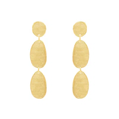 Marcia Moran Women's Gold Nadia Earrings