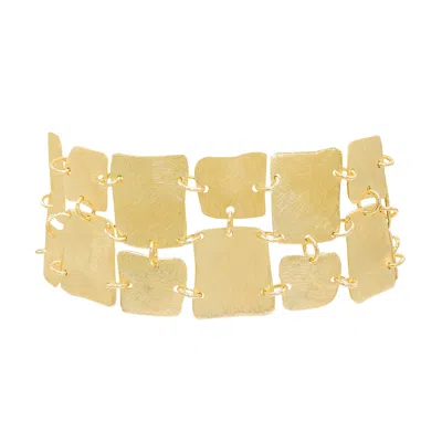 Marcia Moran Women's Gold Neptune Bracelet