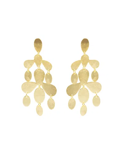 Marcia Moran Women's Gold Nerina Chandelier Earrings In Pattern