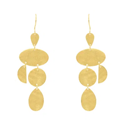 Marcia Moran Women's Gold Rosalie Earrings