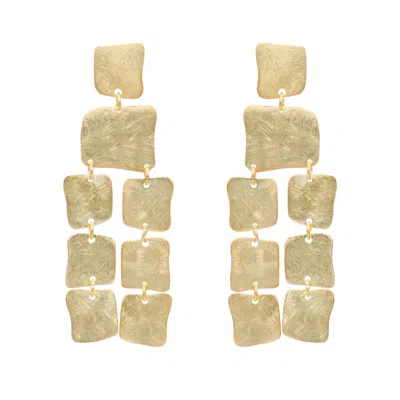 Marcia Moran Women's Gold Sibyl Earrings