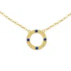 Marcia Moran Women's Green Aspen Open Circle Necklace In Lapis In Green