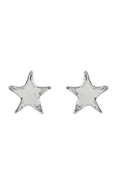 Marcia Moran Women's Silver Alicia Star Stud Earrings