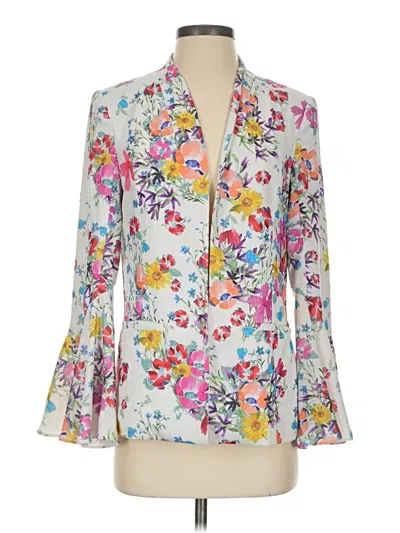 Pre-owned Marciano 3/4 Sleeve Blouse In White