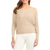 Marciano Adri Off The Shoulder Top In Beige