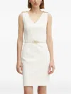 Marciano Belted Mini Dress In White