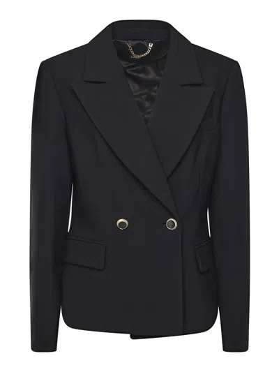 Marciano Tailored Double-breasted Blazer In Black