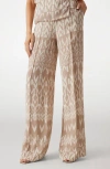 Marciano Britney Straight Leg Pants In Brown