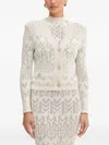 Marciano Button Patterned Cardigan In Neutral
