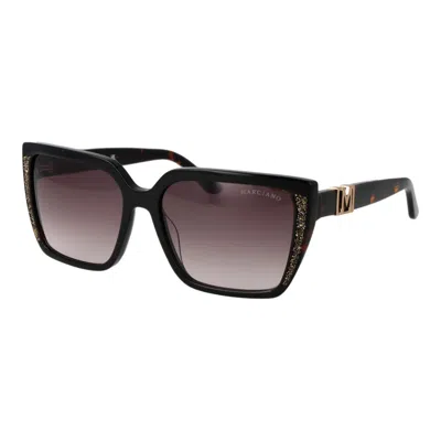 Marciano By Guess Acetate Women's Sunglasses In Black