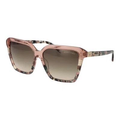 Marciano By Guess Acetate Women's Sunglasses In Brown
