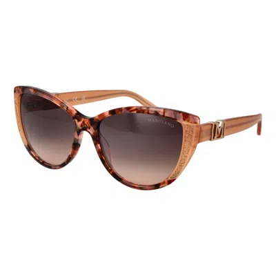 Marciano By Guess Acetate Women's Sunglasses In Brown