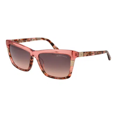 Marciano By Guess Acetate Women's Sunglasses In Pink