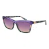 Marciano By Guess Purple Acetate Sunglasses In Multi