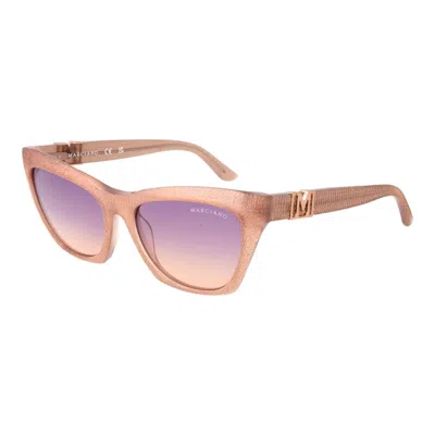 Marciano By Guess Beige Women Sunglasses In Neutral