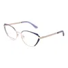Marciano By Guess Blue Women Optical Frames In Gold