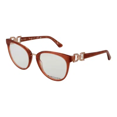MARCIANO BY GUESS BROWN WOMEN OPTICAL FRAMES