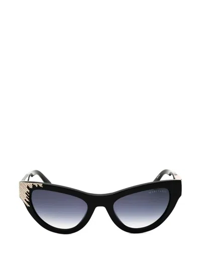 Marciano By Guess Cat-eye-frame Sunglasses In Black