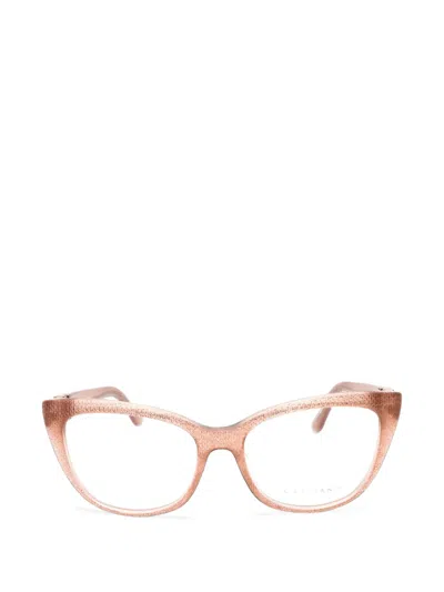 Marciano By Guess Glitter-effect Cat-eye Glasses In Brown