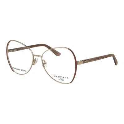 Marciano By Guess Gold Metal Glasses (frames)