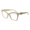 Marciano By Guess Gold Women Optical Frames
