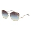Marciano By Guess Gold Women Sunglasses In Gold
