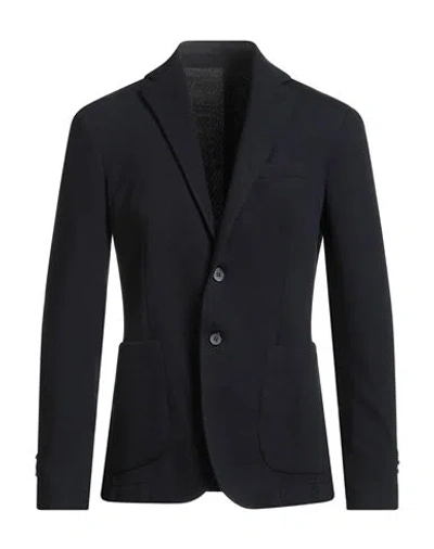 Marciano By Guess Man Blazer Midnight Blue Size 46 Polyester, Viscose In Black