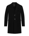 Marciano By Guess Man Coat Black Size 48 Cotton, Wool In Black