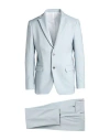 Marciano By Guess Man Suit Light Grey Size 44 Wool, Elastane In Blue
