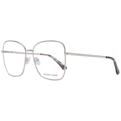 Marciano By Guess Metal Glasses Women's (frames) In Metallic