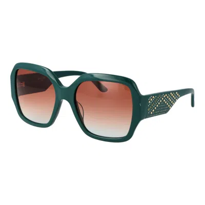 Marciano By Guess Turquoise Acetate Sunglasses In Green