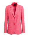 Marciano By Guess Woman Blazer Coral Size 10 Polyester, Viscose, Elastane