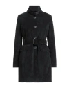 Marciano By Guess Woman Coat Black Size 14 Polyester, Polyamide, Elastane In Black