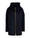 Marciano By Guess Woman Coat Midnight Blue Size 8 Wool