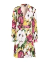 Marciano By Guess Woman Mini Dress Yellow Size 2 Polyester In Multi