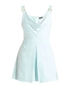 Marciano By Guess Woman Playsuit Sky Blue Size 8 Viscose, Polyester, Elastane In Blue