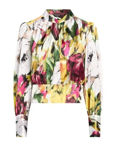 Marciano By Guess Woman Top White Size 10 Polyester In Multi