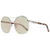 Marciano By Guess Rose Gold Women Sunglasses In Multi