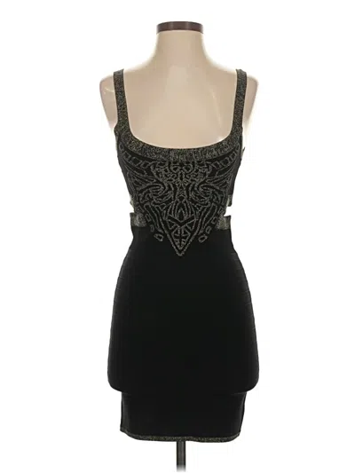 Pre-owned Marciano Cocktail Dress In Black