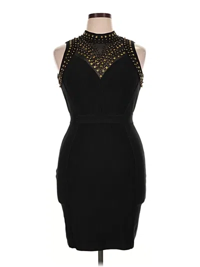 Pre-owned Marciano Cocktail Dress In Black