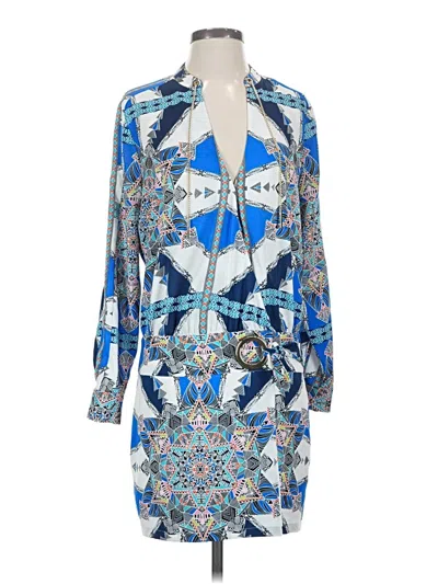 Pre-owned Marciano Cocktail Dress In Blue