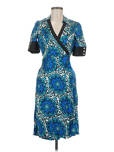 Pre-owned Marciano Cocktail Dress In Blue