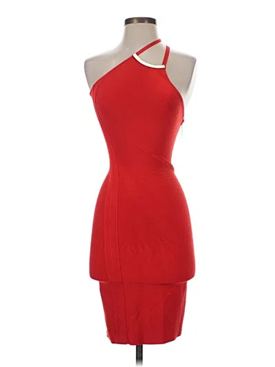 Pre-owned Marciano Cocktail Dress In Red
