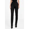 Marciano Dalia Mid Rise Slim Chinos In Black