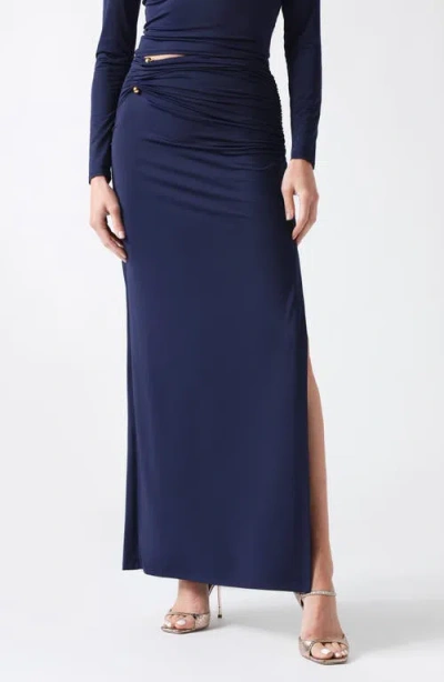 Marciano Ezme Maxi Skirt In Blue