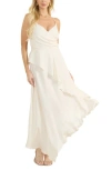 Marciano Giselle Asymmetric Maxi Dress