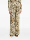Marciano Giselle Printed Trousers In Multi