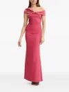 Marciano Knot-detail Maxi Dress In Pink
